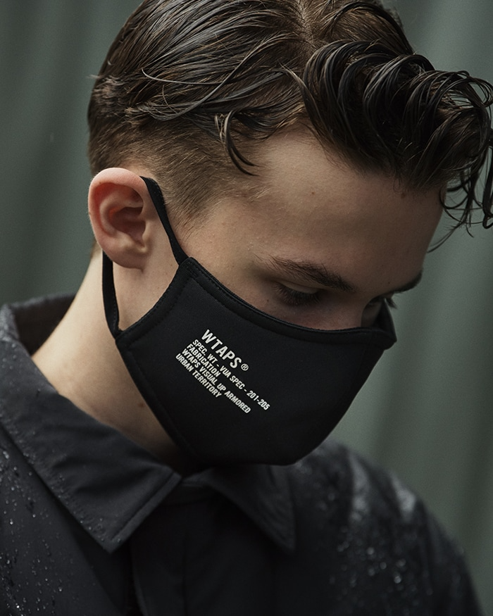 WTAPS フェイスマスク PVI PRINTED JERSEY FACE MASK ダブルタップス ...