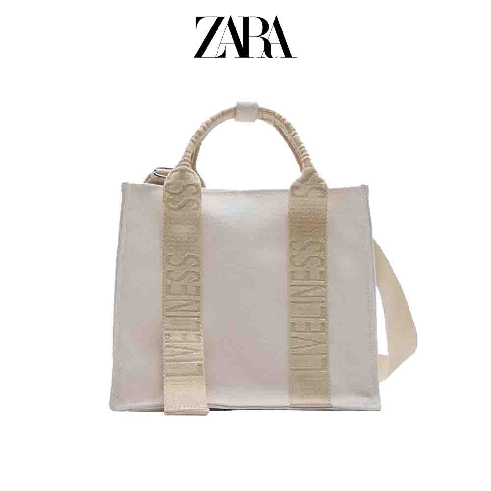 Zara ロゴストラップキャンバストートバッグ ザラ キャンバス ミニトートバッグ トートバッグ レディース 2色 カーキ エクリュ Simpl White Zara ロゴストラップキャンバストートバッグ ザラ キャンバス ミニトートバッグ トートバッグ レディース 2色 カーキ エクリュ Simpl White