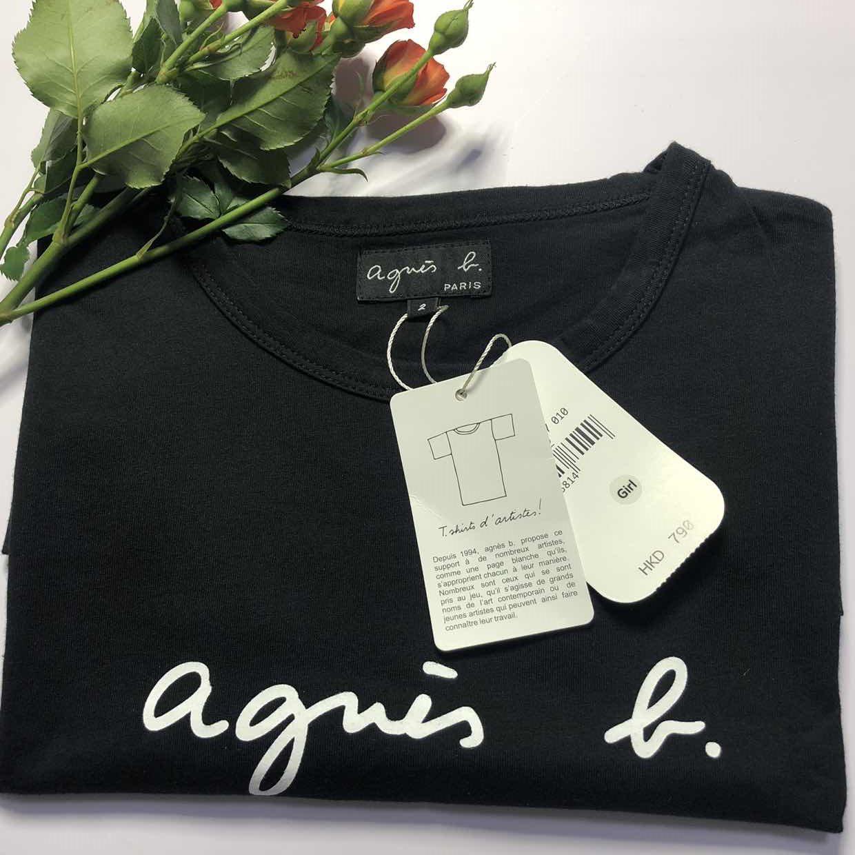 2枚大特価 agnes b レディース Tシャツ ギフトバッグ付き アニエスベー