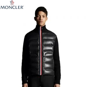 Moncler モンクレール トリコロールジッパーカーディガン ブラック