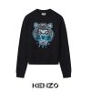 在庫一掃セール 67%OFF KENZO Tiger sweatshirt black ケンゾー スウェットシャツ タイガー コットン タイガーの刺繍 長袖 2色