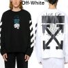 Off-White 20SS DRIPPING ARROWS L/S TEE オフホワイト Tシャツ 長袖 ブラック ホワイト 2色