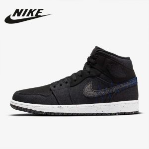 NIKE-AIR-JORDAN-1-MID-SE-ナイキ-靴-シューズ-エアジョーダン1-スニーカー-スポーツ-耐久性-メンズ-ブラック-レーサーブルー-ホワイト-マルチカラー-DM3529-001-1-1