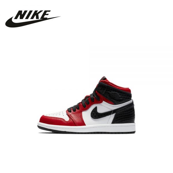 NIKE-AIR-JORDAN-1-RETRO-HIGH-OGSATIN-RED-ナイキ-靴-エアジョーダン1-スニーカー-スポーツ-高品質-子供-BLACK-WHITE-RED-CU0449-601-2