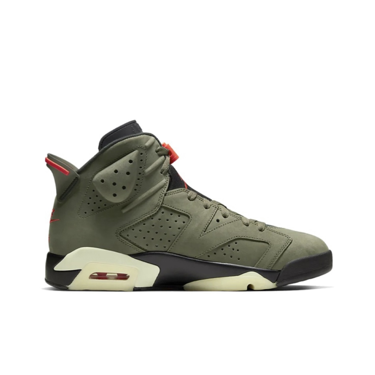 NIKE TRAVIS SCOTT × NIKE AIR JORDAN 6 OLIVE ナイキ 靴 エア ...