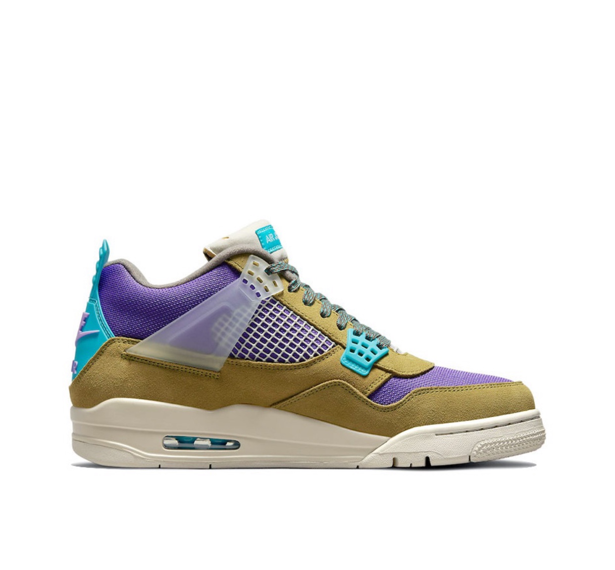 ナイキ ×ユニオン/UNION UNION NIKE AIR JORDAN 4 SP DESERT MOSS DJ5718-300 エアジョーダン4デザートモススニーカー  メンズ 27.5cmメンズ