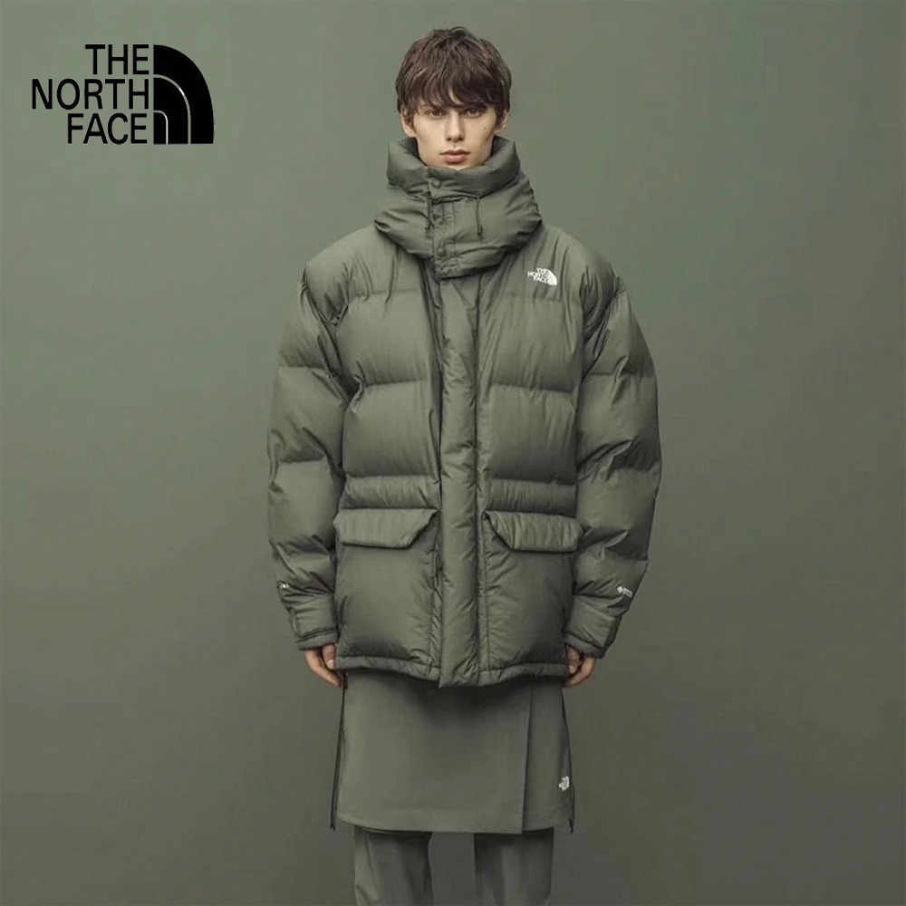 THE NORTH FACE × HYKE ザノースフェイス ダウンジャケット スポーツ ゆったり 男女兼用 ブラック グリーン – Simpl  White