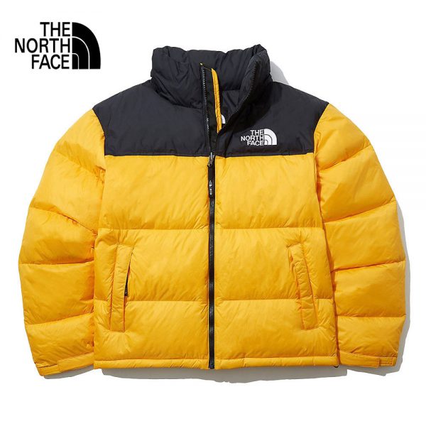 THE-NORTH-FACE-1996-NUPTSE-4NCH-ザノースフェイス-ダウンジャケット-カジュアル-クラシカル-男女兼用-イエロー-NJ1DL50F-1