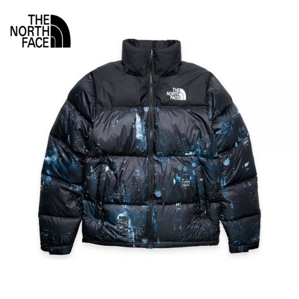 THE-NORTH-FACE×EXTRA-BUTTER-ザノースフェイス-ダウンジャケット-ブランドロゴ-ファッション-男女兼用-ブラック-2