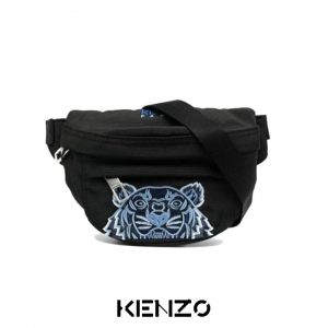 在庫一掃セール 65%OFF Kenzo ケンゾー ミニベルトバッグ Kampus Tiger ブラック