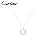 CARTIER JUSTE UN CLOU NECKLACE カルティエ ネックレス スタイリッシュ 個性的 レディース ホワイトゴールド B7224514