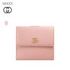 GUCCI-グッチ-〔GG-マーモント〕-フレンチフラップ-ウォレット-財布-カワイイ-レディース-ピンク-456122-CAO0G-5909-1