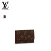 LOUIS-VUITTON-ルイヴィトン-ミュルティクレ-6-財布-クラシカル-メンズ-ブラウン-フューシャ-M60701-1