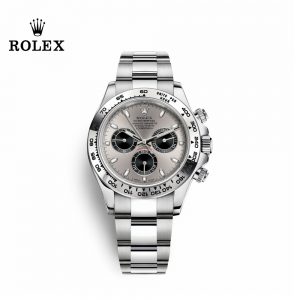 ROLEX ロレックス プロフェッショナル ウォッチ コスモグラフ デイトナ オイスター 40 mm ホワイトゴールド 腕時計 スタイリッシュ メンズ スチール ブラック 116509