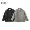 WTAPS-ダブルタップス-ジャケット-ボーダー-ゆったり-メンズ-グレー-ブラック-4