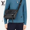 LOUIS VUITTON ルイヴィトン メッセンジャー・ヴォワヤージュ PM バッグ クラシカル メンズ ブラック M40511