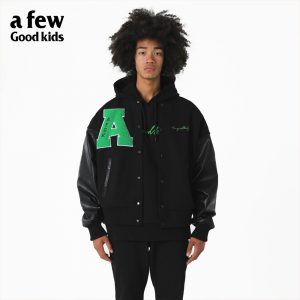 A-FEW-GOOD-KIDS-アフューグッドキッズ-ジャケット-ナショナルタイド-野球ユニフォーム-男女兼用-ブラック-7-scaled