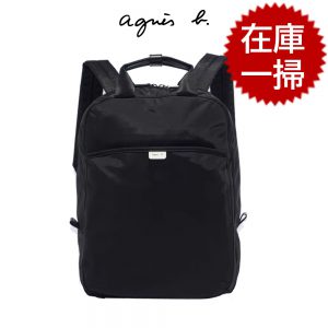 【1枚だけ在庫】 agnes b. バックパック・リュック メンズ アニエスベー カバン backpack 夏 black