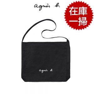 【1枚だけ在庫】agnes b. アニエスベー サコッシュショルダーバッグ A4 バッグ レディース