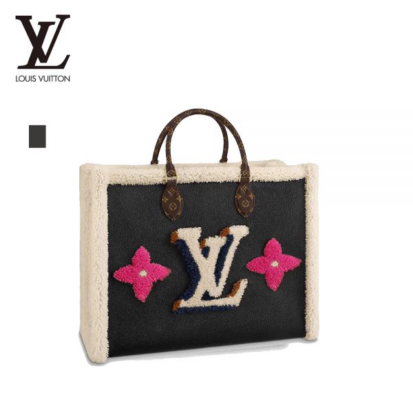 LOUIS VUITTON オンザゴー GM ルイヴィトン ハンドバッグ レディース ブラック M56958