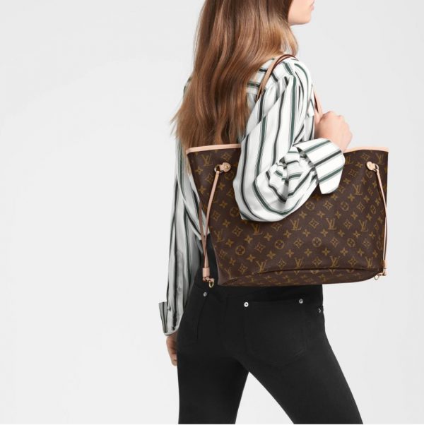 LOUIS VUITTON ネヴァーフル MM ルイヴィトン トートバッグ レディース