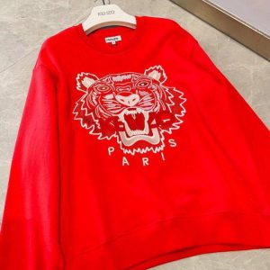 KENZO Tiger sweatshirt ケンゾー スウェットシャツ エンブロイダリー タイガー コットン 刺繍 メンズ スウェット FA65SW1104XA