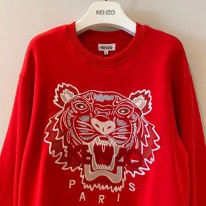 KENZO Tiger sweatshirt ケンゾー スウェットシャツ エンブロイダリー タイガー コットン 刺繍 メンズ スウェット FA65SW1104XA