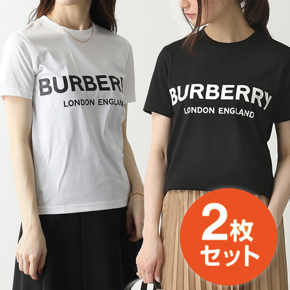 オンライン取寄 BURBERRY LONDON ENGLAND ロゴ クルーネック Tシャツ