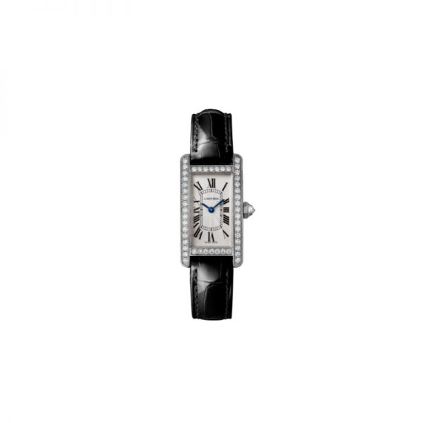 CARTIER TANK AMéRICAINE タンク アメリカン ウォッチ SM クォーツムーブメント ホワイトゴールド WJTA0003