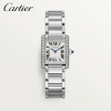 CARTIER TANK FRANÇAISE タンク フランセーズ ウォッチ SM クォーツムーブ メント スティール W4TA0008