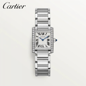 CARTIER TANK FRANÇAISE タンク フランセーズ ウォッチ SM クォーツムーブ メント スティール W4TA0008