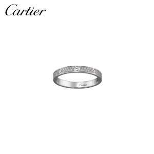 CARTIER カルティエ LOVE RING SM LOVE リング SM ホワイトゴールド B4218200