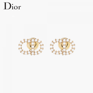 DIOR ディオール CLAIR D LUNE ピアス メタル & レジンパール E1715CDLRS_D301