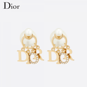 DIOR ディオール DIOR TRIBALES ピアス メタル・レジンパール・クリスタル E1411TRICY_D301