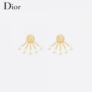 DIOR ディオール LA PETITE TRIBALE ピアス メタル・レジンパール E1417PTCCY_D301