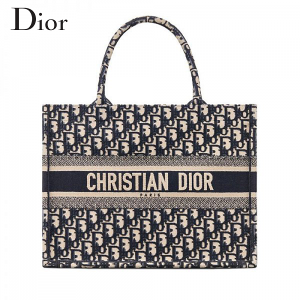 Dior 2020SS DIOR BOOK TOTE Dior Oblique スモール M1296ZRIW_M928