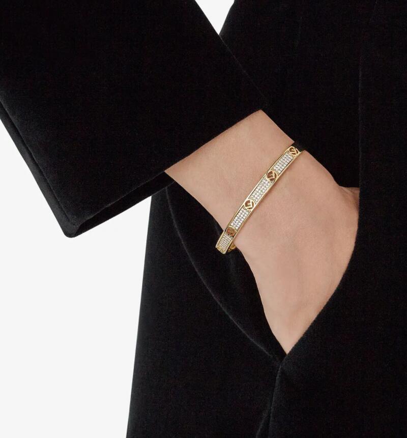 FENDI フェンディ エフ イズ フェンディ ブレスレット ゴールド 