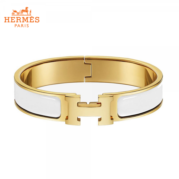 HERMES エルメス エナメルブレスレット 《クリックH》H700001FP31