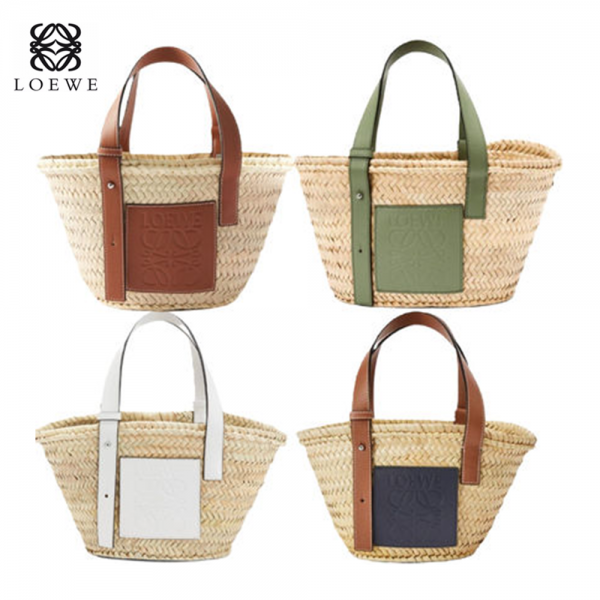 LOEWE ロエベ バスケットキャリーバッグ スモール (9)