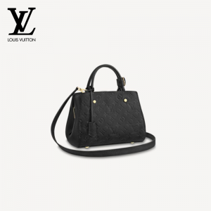 LOUIS VUITTON MONTAIGNE BB モンテーニュ BB ノワール モノグラムアンプラント M41053