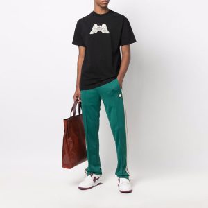 MONCLER モンクレール PALM ANGELS クルーネック 半袖 Tシャツ ブラック ホワイト