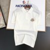 MONCLER モンクレール 半袖 ポロシャツ ホワイト ブラック グレー