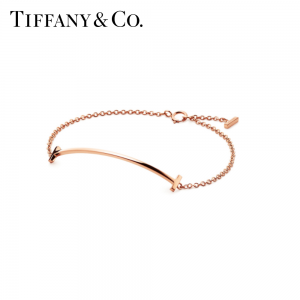 Tiffany ティファニー T スマイル ブレスレット ローズゴールド GRP09015