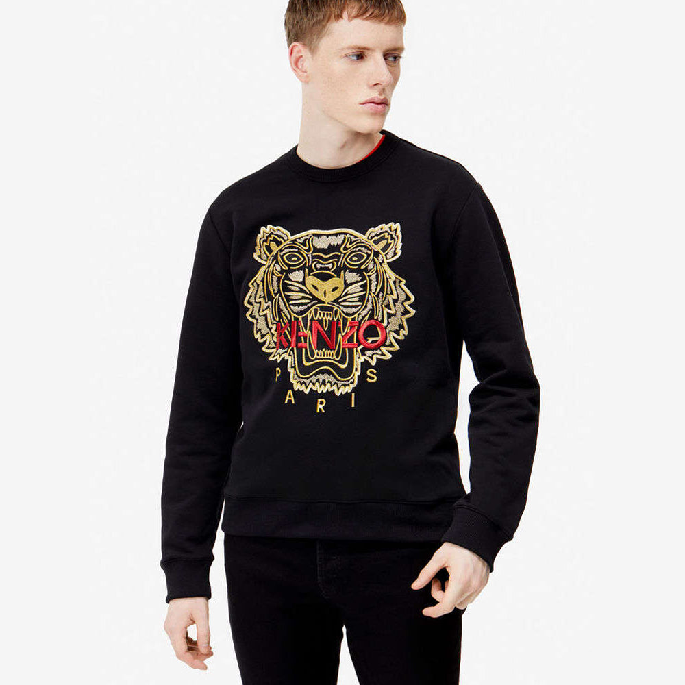 1枚だけ在庫】 KENZO ケンゾー TIGER SWEATSHIRT タイガー 刺繍 