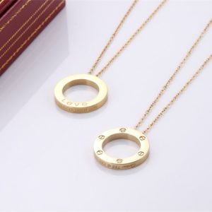 CARTIER カルティエ LOVE ネックレス イエローゴールド B7014200