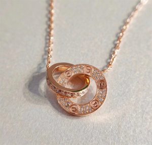 CARTIER カルティエ LOVE ネックレス ピンクゴールド B7224528