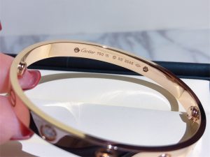 CARTIER カルティエ LOVE ブレスレット ダイヤモンド4個 ピンクゴールド B6036017