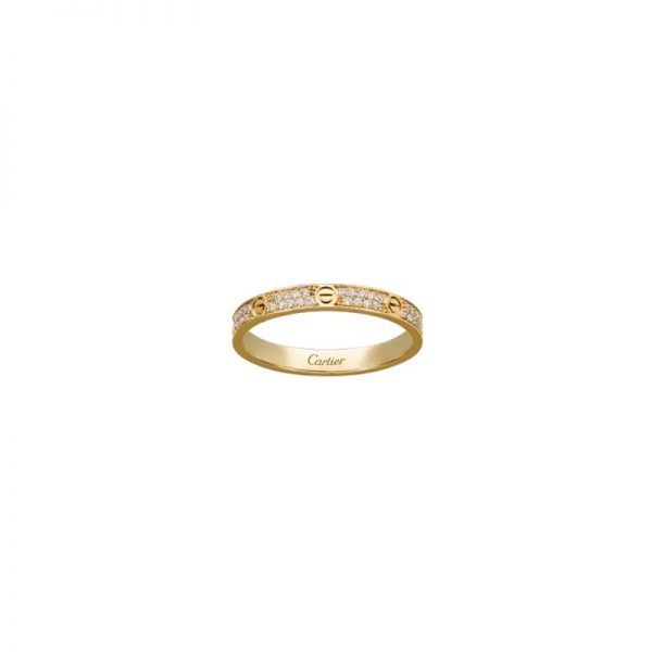 CARTIER カルティエ LOVE RING SM LOVE リング SM イエローゴールド B4218000