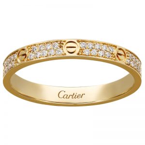 CARTIER カルティエ LOVE RING SM LOVE リング SM イエローゴールド B4218000