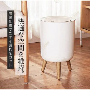 ゴミ箱 ふた付き 密閉 ミニ 小型 おしゃれ ごみ箱 パッキン付 蓋つき 臭い対策 ダストボックス 見えない シンプル 台所 生ゴミ オムツ 卓上